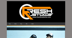 Desktop Screenshot of freshkustoms.com